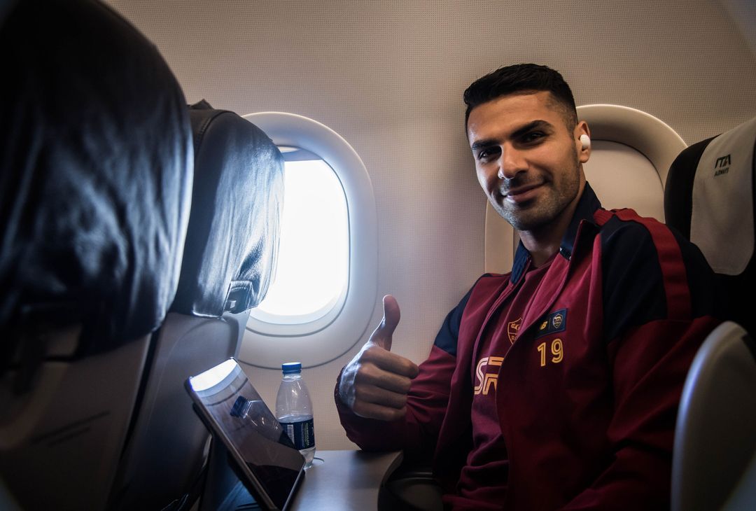 La Roma in viaggio verso Bergamo. Domani il match con l’Atalanta – FOTO GALLERY - immagine 9