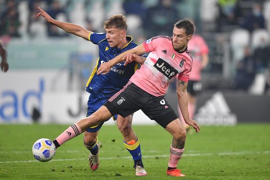 Matteo Lovato, difensore dell'Hellas Verona Matteo Lovato, difensore dell'Hellas Verona