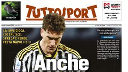 PRIMA PAGINA TUTTOSPORT OGGI: “Anche sfortunata!”