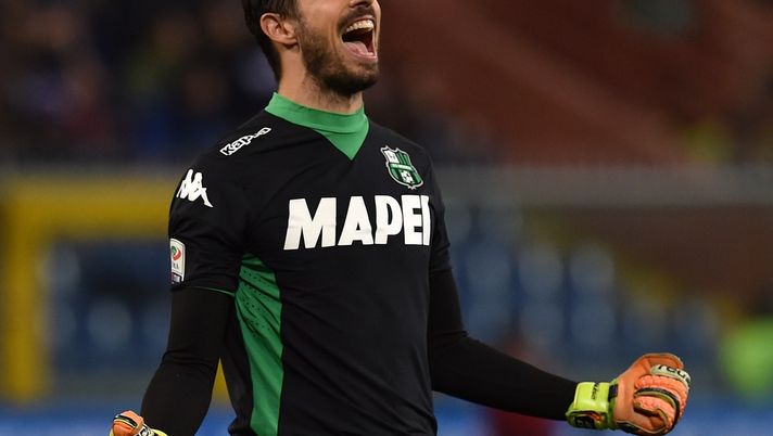 Andrea Consigli, portiere del Sassuolo (credits: GETTY Images) 