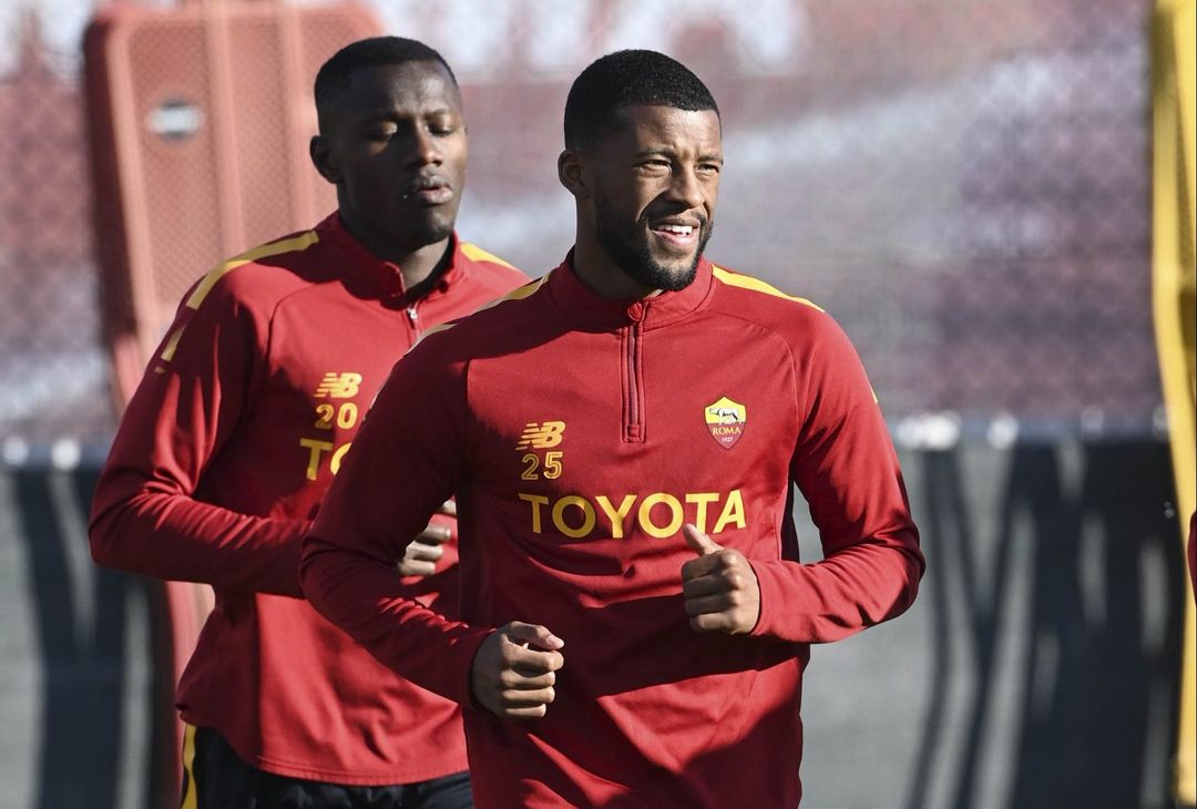 Roma, ripresa in vista dell’Empoli: ok Dybala e Wijnaldum – FOTO GALLERY - immagine 20