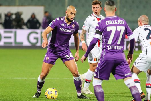  GERMOGLI PH: 7 DICEMBRE 2020 FIRENZE STADIO ARTEMIO FRANCHI SERIE A FIORENTINA VS GENOA NELLA FOTO AMRABAT 