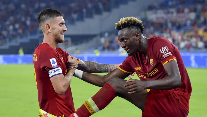 Lorenzo Pellegrini Tammy Abraham Roma