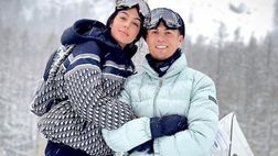 Georgina Rodriguez, le foto da Courmayeur per fare gli auguri a Ronaldo per i suoi 36 anni