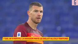 VIDEO Manchester United-Roma: Dzeko è la bestia nera dei Red Devils, all’Old Trafford…