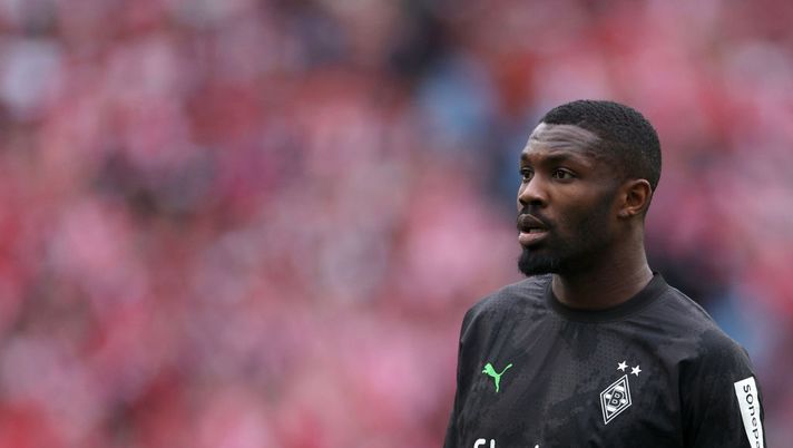 COLOGNE, GERMANY - APRIL 02: Marcus Thuram of Borussia Monchengladbach looks on during the Bundesliga match between 1. FC Köln and Borussia Mönchengladbach at RheinEnergieStadion on April 02, 2023 in Cologne, Germany. (Photo by Dean Mouhtaropoulos/Getty Images) INFO SOS – Chi c’è in pole tra Inter e Milan per Thuram: ecco il sorpasso, cosa filtra - immagine 1