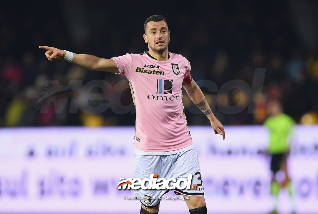  during the Serie B match between Benevento and Carpi FC at Stadio Ciro Vigorito on April 14, 2019 in Benevento, Italy. 