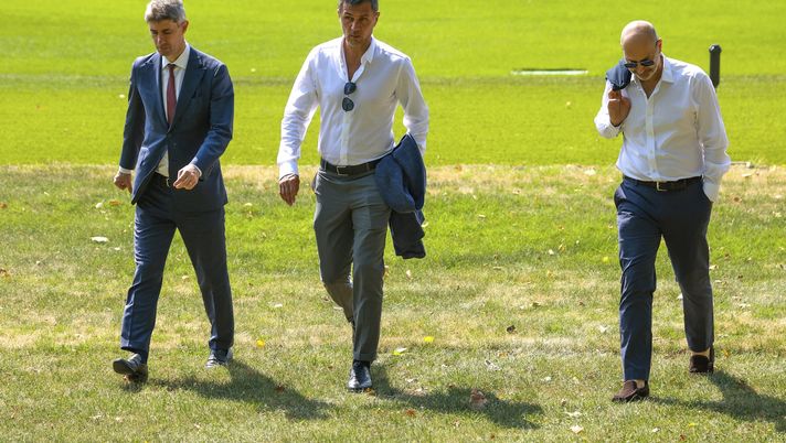 Milan, presenti al Vismara Maldini, Massara e Gazidis | News (getty images)