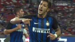 VIDEO / Jovetic segna al Chelsea: 1-0 Inter. Mano sul petto e una promessa: resto qua