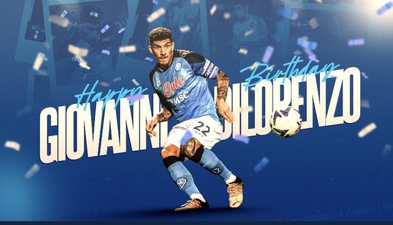 FOTO Di Lorenzo oggi compie 29 anni, gli auguri della SSC Napoli- immagine 2