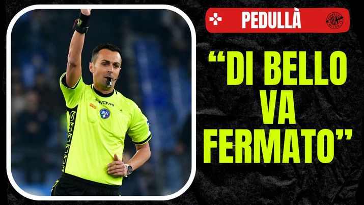 Moviola Lazio-Milan Serie A 2023-2024 arbitro Di Bello