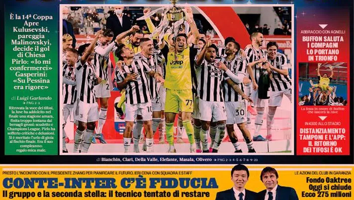BUONGIORNO CITTACELESTE &#8211; LE PRIME PAGINE DEI PRINCIPALI QUOTIDIANI SPORTIVI &#8211; GUARDA