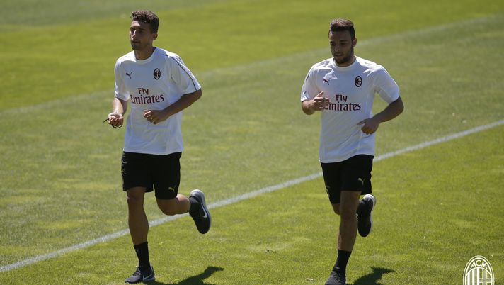 Andres Llamas e Mattia El Hilali (acmilan.com) 