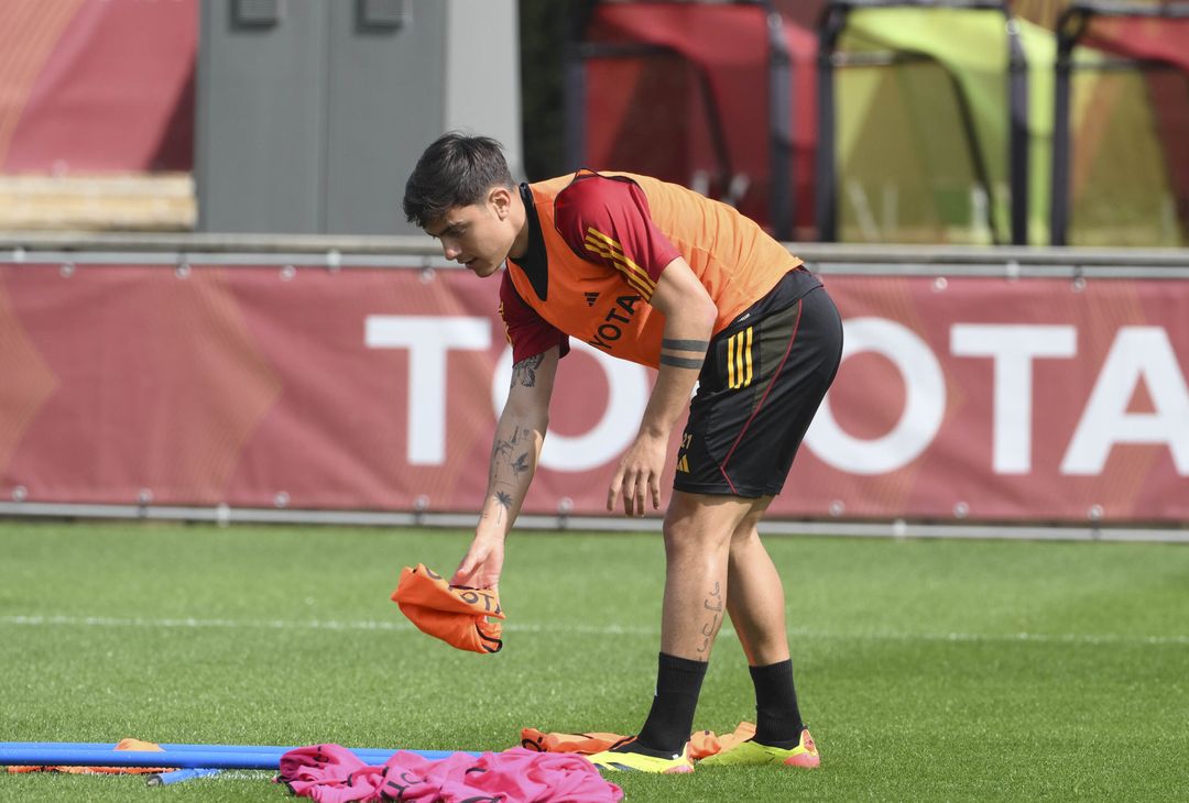 Roma, l’allenamento a due giorni dal Milan – FOTOGALLERY - immagine 21