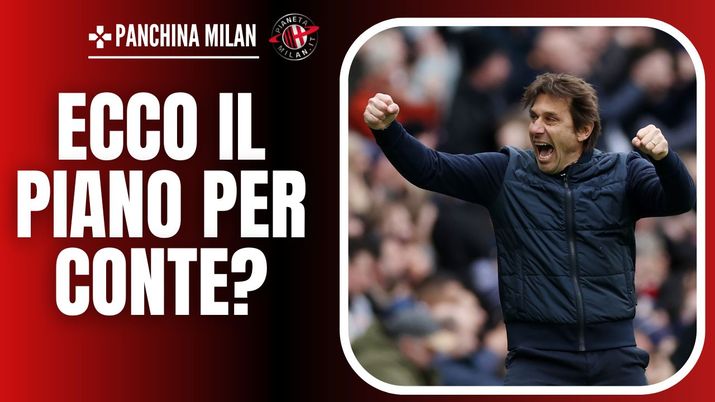Panchina AC Milan Conte Calciomercato Milan