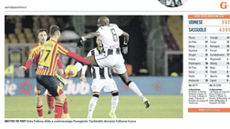 IL Gazzettino: Bianconeri all’assalto