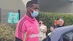 Juventus, lesione per Pogba: non firma autografi ai tifosi | VIDEO