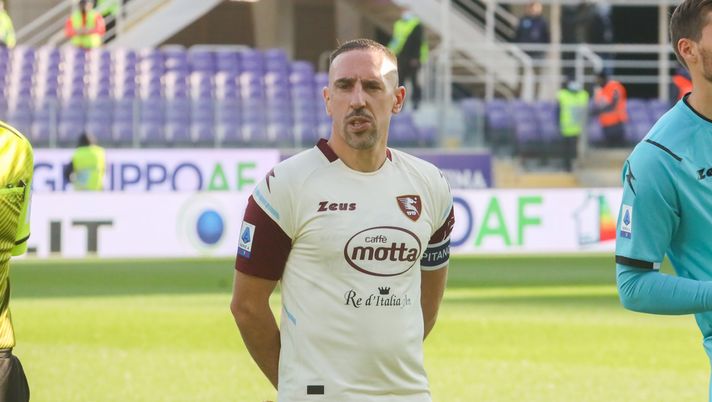 GERMOGLI PH: 11 DICEMBRE 2021 FIRENZE STADIO ARTEMIO FRANCHI SERIE A FIORENTINA VS SALERNITANA NELLA FOTO RIBERY Ribery: “Sempre un piacere tornare al Franchi. Tifosi viola speciali” - immagine 1