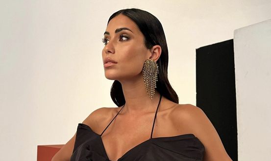 Federica Nargi, abito nero sexy e forme da capogiro: lady Matri lascia senza fiato- immagine 3