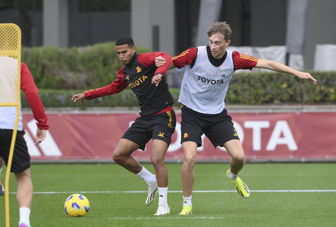 Trigoria, l’allenamento post Brighton: Lukaku ancora ko – FOTOGALLERY - immagine 15