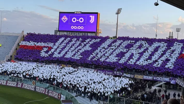 coreaografia fiorentina juve