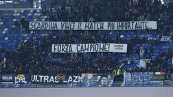 Dagli ultrà della Lazio striscione per Scardina: “Vinci il match più importante”