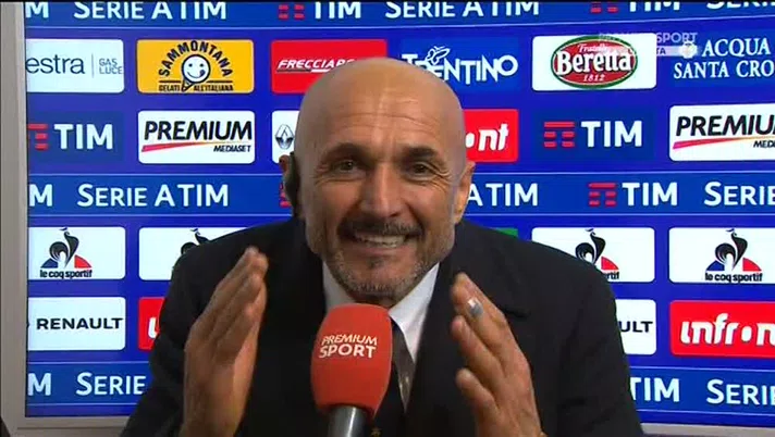 Luciano Spalletti, tecnico dell'Inter a Premium Sport, foto @Mediaset