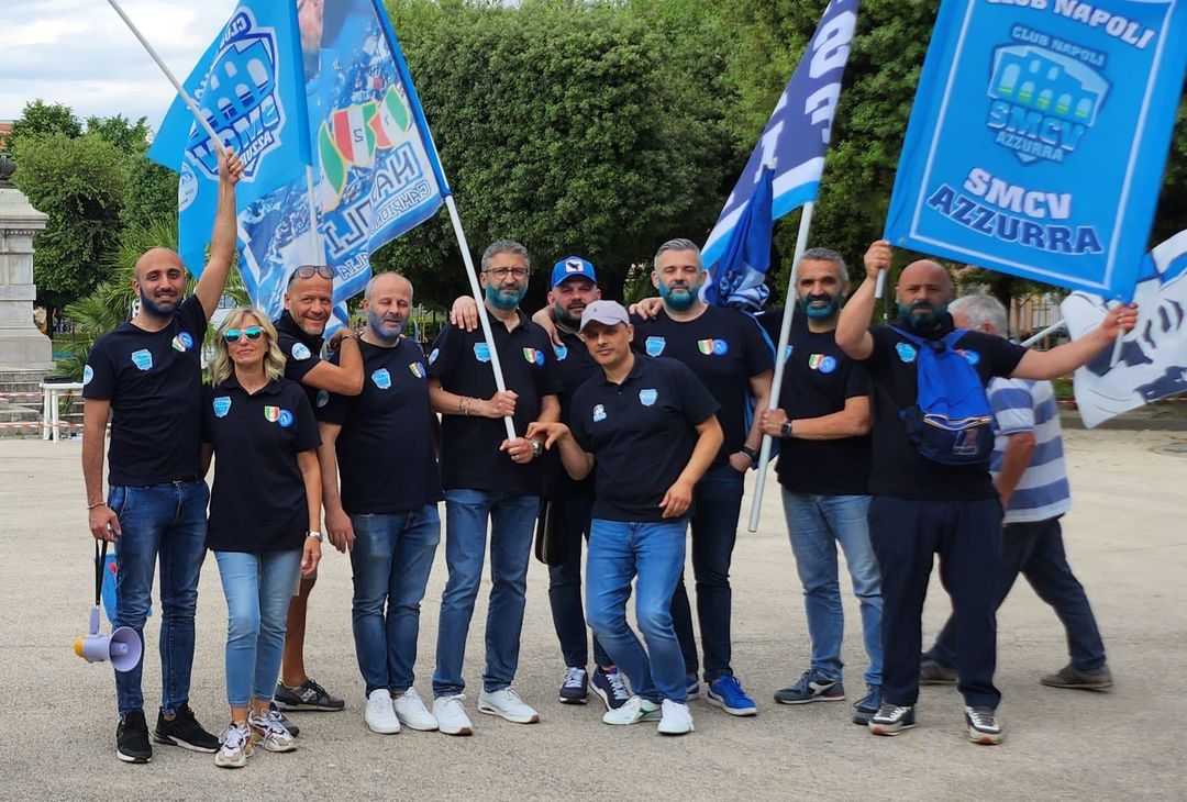 GALLERY I club UANM festeggiano lo Scudetto allo stadio Dall’Ara e dalle sedi - immagine 29