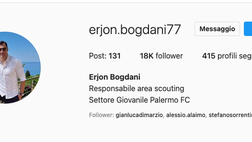 Palermo, Bogdani su Instagram: “Responsabile area scouting settore giovanile…”
