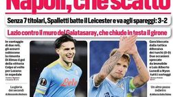 Prima Pagina, Corriere dello Sport: “Scatto Napoli. Gasp, ciao Champions”