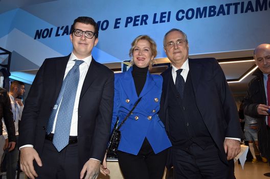 Cristina Mezzaroma, Claudio ed Enrico Lotito Cristina Mezzaroma, Claudio ed Enrico Lotito