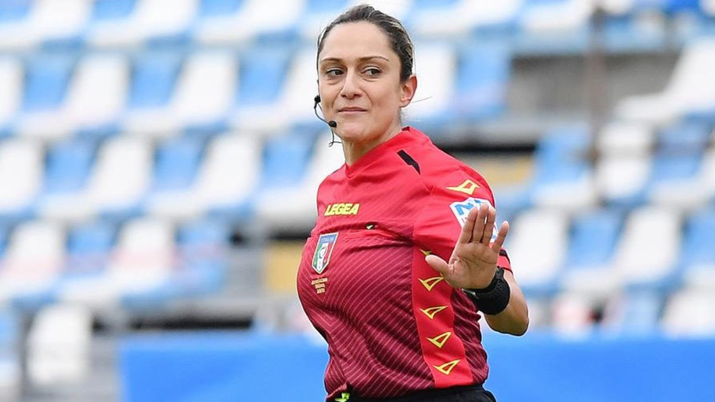 Oggi il primo arbitro donna in B: dirigerà Reggina-Frosinone 