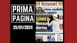 Prima pagina Tuttosport: Anche il Milan con la Next Gen in Serie C