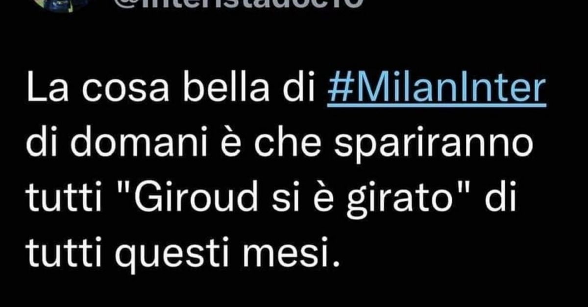 Giroud Si Girato Di Nuovo Al Derby E Ringo Dj Balla Pioli Is On Fire Derbyderbyderby