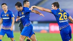 Cina, il Jiangsu Suning torna alla vittoria: 5-2 all’Henan e terzo posto. Doppietta di Eder