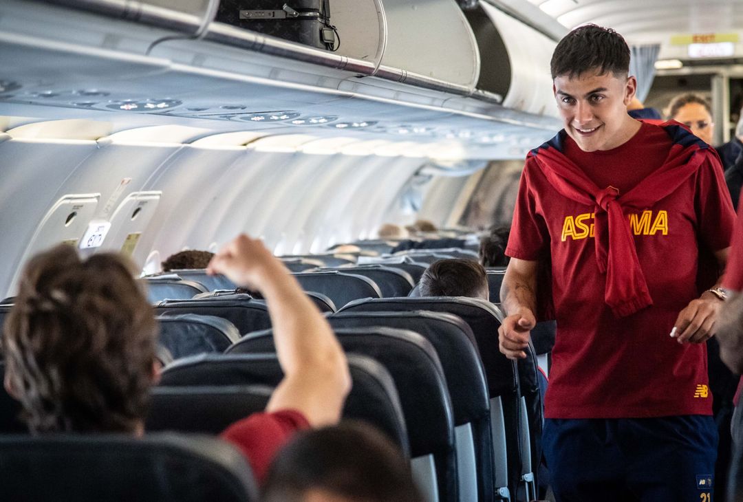La Roma in viaggio verso Bergamo. Domani il match con l’Atalanta – FOTO GALLERY - immagine 12