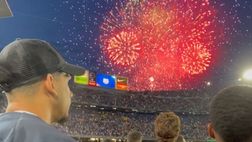 Barcellona, l’ultima in casa e lo spettacolo dei fuochi d’artificio (VIDEO)