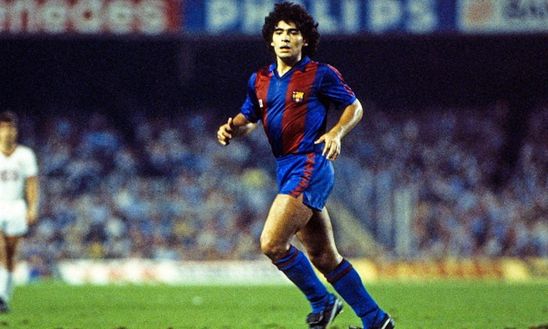 Diego Amando Maradona al Barcellona. 1982-1984 Diego Amando Maradona al Barcellona. 1982-1984