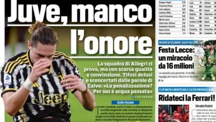 EDICOLA TS – Juve, manco l’onore: Giroud rifà felice il Milan, 17° KO stagionale - immagine 1