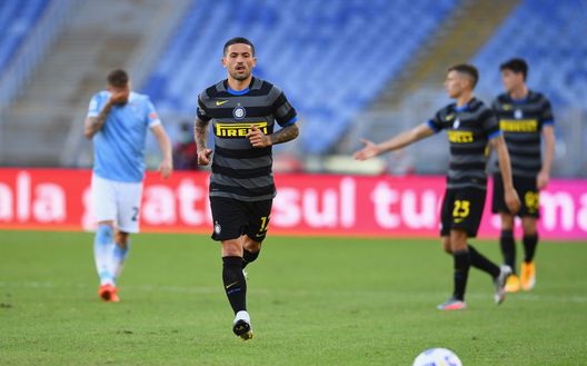Stefano Sensi durante Lazio-Inter 1-1 