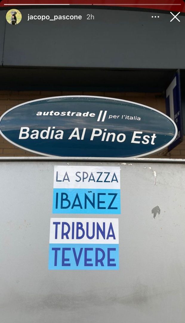 Il derby di Ibanez: adesso diventa anche un’adesivo sull’autostrada…- immagine 2