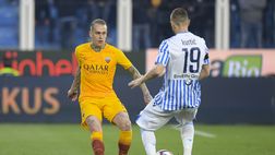 Spal-Roma 2-1 LE PAGELLE: Karsdorp-Kluivert, arancia apatica. Cristante versione Milhouse