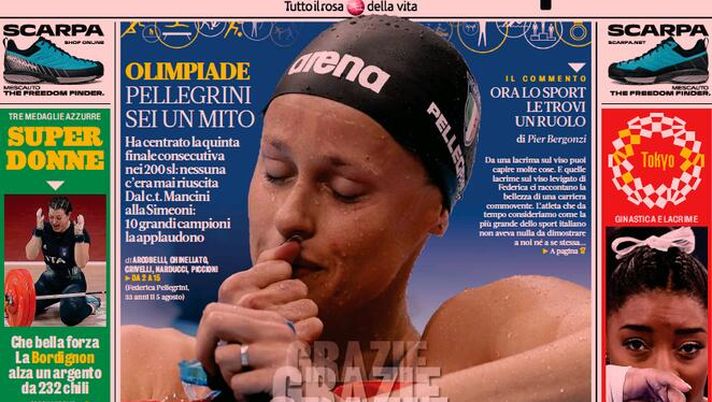 Prima Pagina, La Gazzetta dello Sport:: “Grazie Fede. Juve, Allegri detta le regole  Prima Pagina, La Gazzetta dello Sport:: “Grazie Fede. Juve, Allegri detta le regole