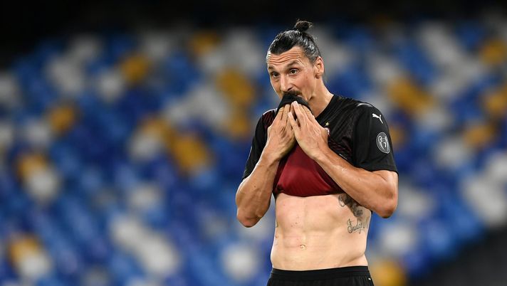 Zlatan Ibrahimovic, attaccante del Milan (credits: GETTY Images) 
