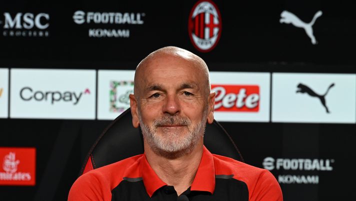 Stefano Pioli AC Milan conferenza stampa Milanello