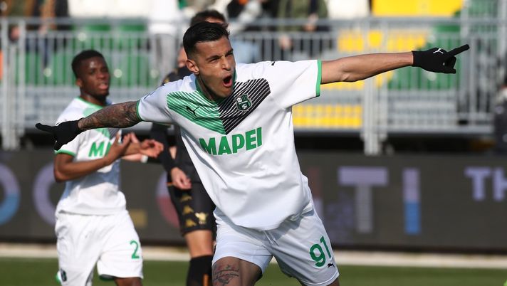 Gianluca Scamacca, attaccante del Sassuolo