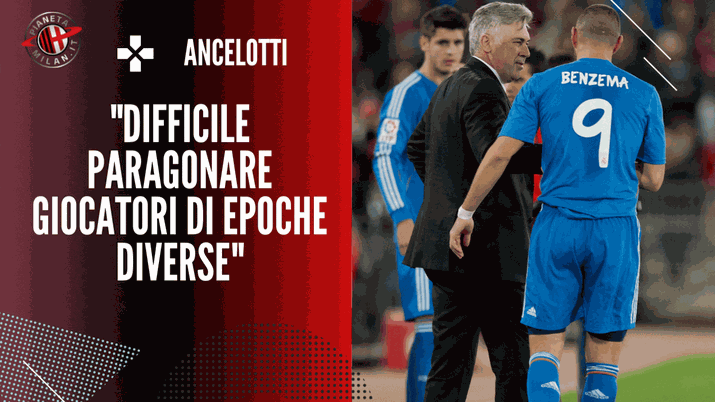 Carlo Ancelotti e Karim Benzema, allenatore e attaccante del Real Madrid (getty images)