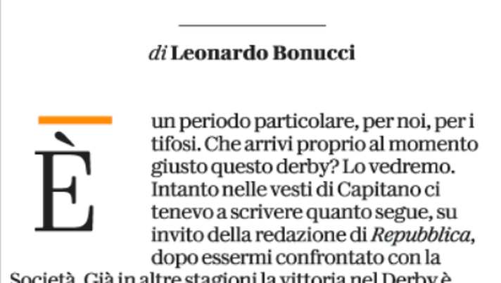 Juve, Bonucci rompe il silenzio e scrive: “Momento difficile, che sia il derby della svolta?” - immagine 1