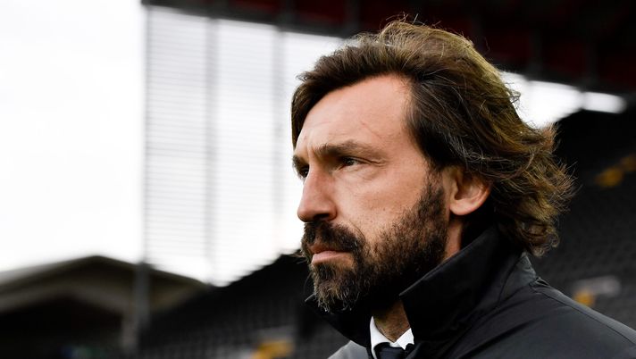 UDINE, ITALY - MAY 02: Juventus coach Andrea Pirlo during the Serie A match between Udinese Calcio and Juventus at Dacia Arena on May 2, 2021 in Udine, Italy. (Photo by Daniele Badolato - Juventus FC/Juventus FC via Getty Images) UDINE, ITALY - MAY 02: Juventus coach Andrea Pirlo during the Serie A match between Udinese Calcio and Juventus at Dacia Arena on May 2, 2021 in Udine, Italy. (Photo by Daniele Badolato - Juventus FC/Juventus FC via Getty Images)