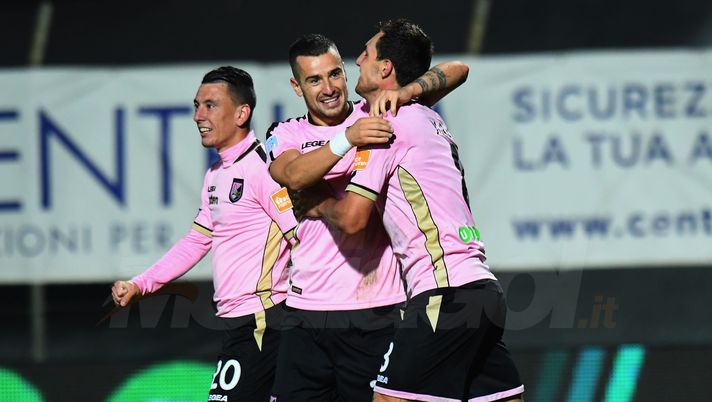 during the Serie b match between Carpi FC and US Citta di Palermo on October 30, 2018 in Carpi, Italy. during the Serie b match between Carpi FC and US Citta di Palermo on October 30, 2018 in Carpi, Italy.